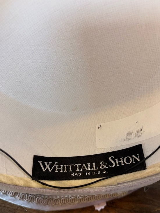 Whittall & Shon Women’s Hat Elegant Purple Floral Wide Brim Derby Church - Picture 5 of 6